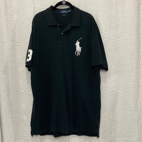 Polo Ralph Lauren Other - Polo by Ralph Lauren Men’s Classic Black Polo Shirt Large Pony sz XL